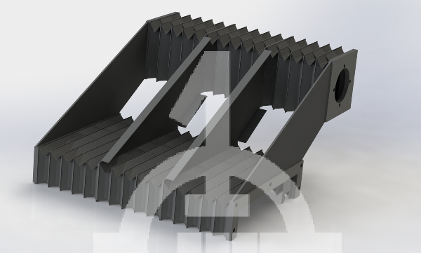 BYSTAR 4020 Rail/Beam X - Bellows